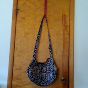Vera Bradley Brown Paisley Shoulder Bag